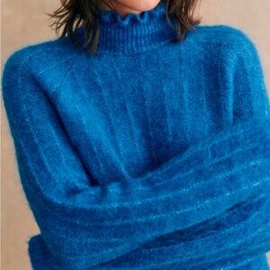 Royal Blue Sezane Sweater